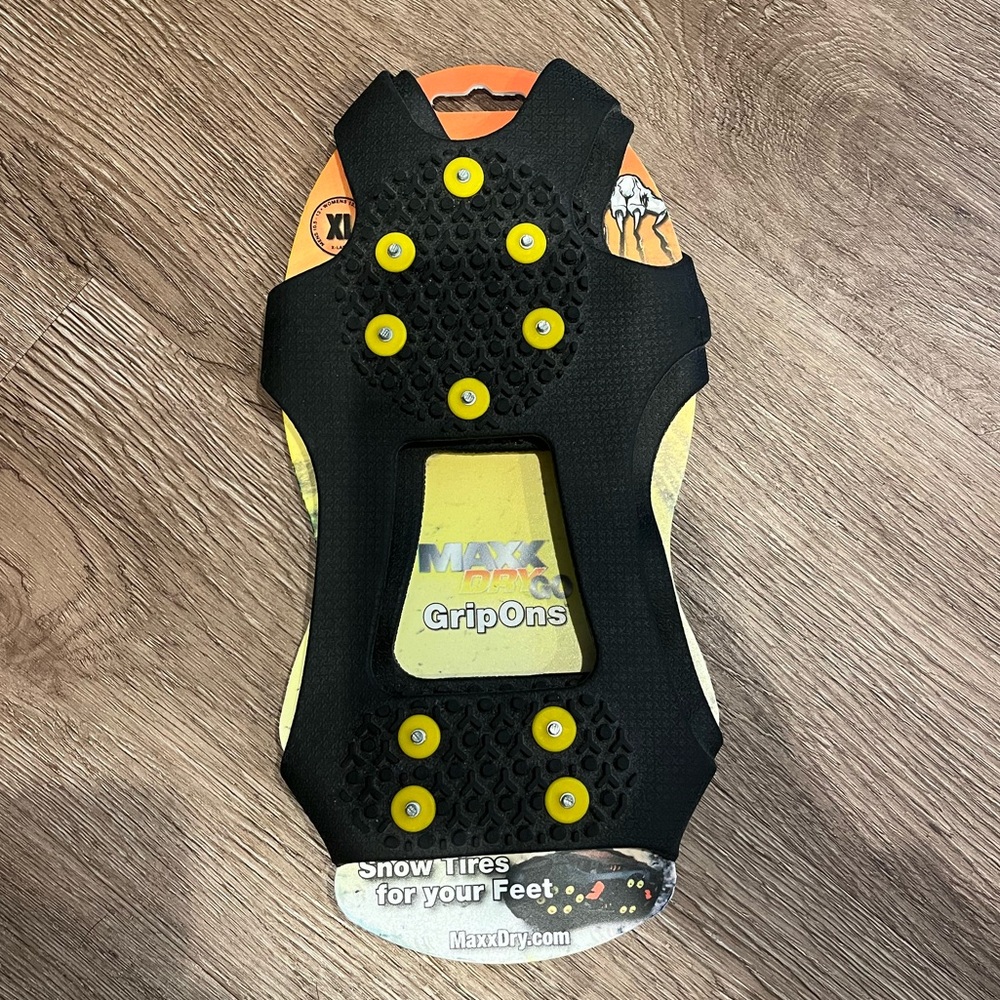 Brand new grip for boots or shoes on snow/ice